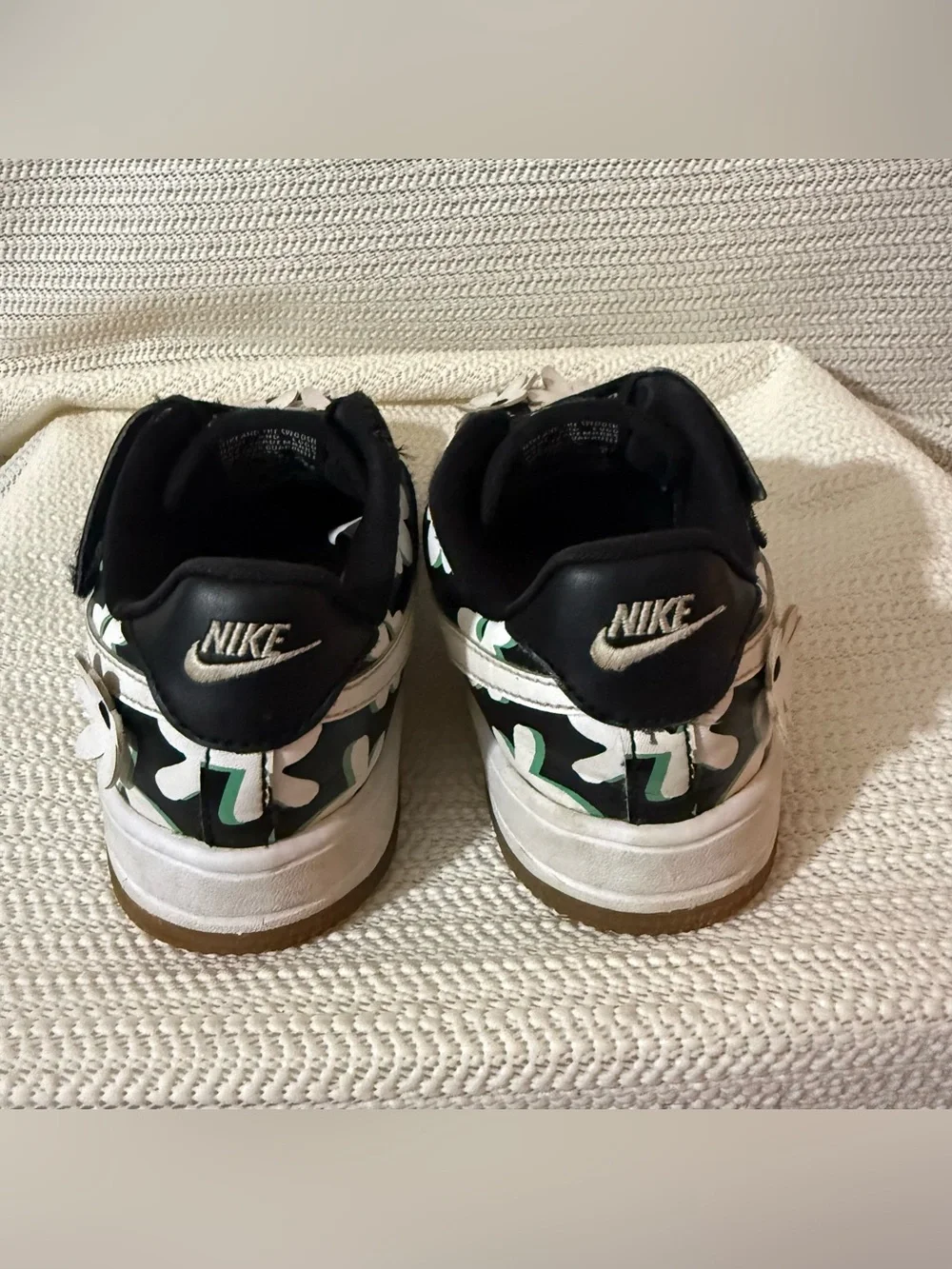 Nike Force 1 Low EasyOn LV8 Flower Power Kids Shoes Size 2Y FN0409-001